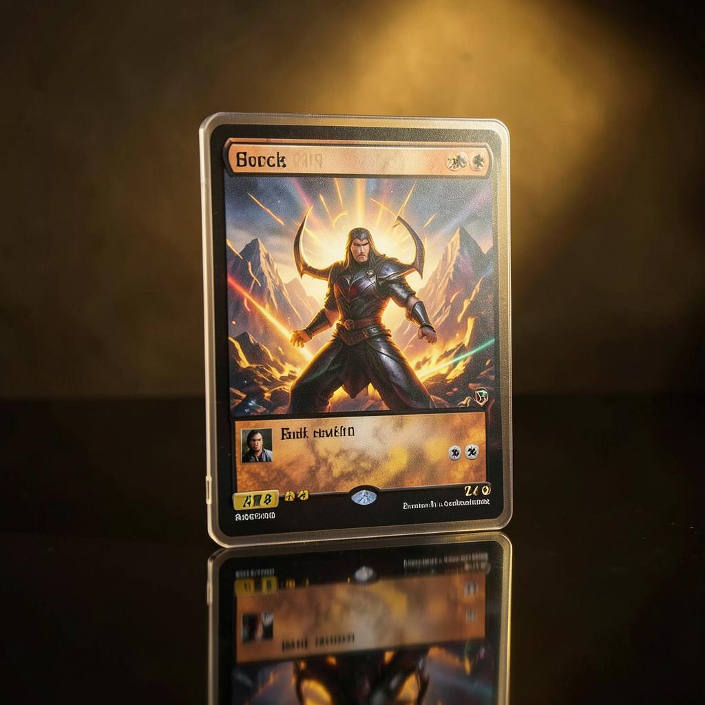 Single graded trading card sealed in an acrylic grading slab